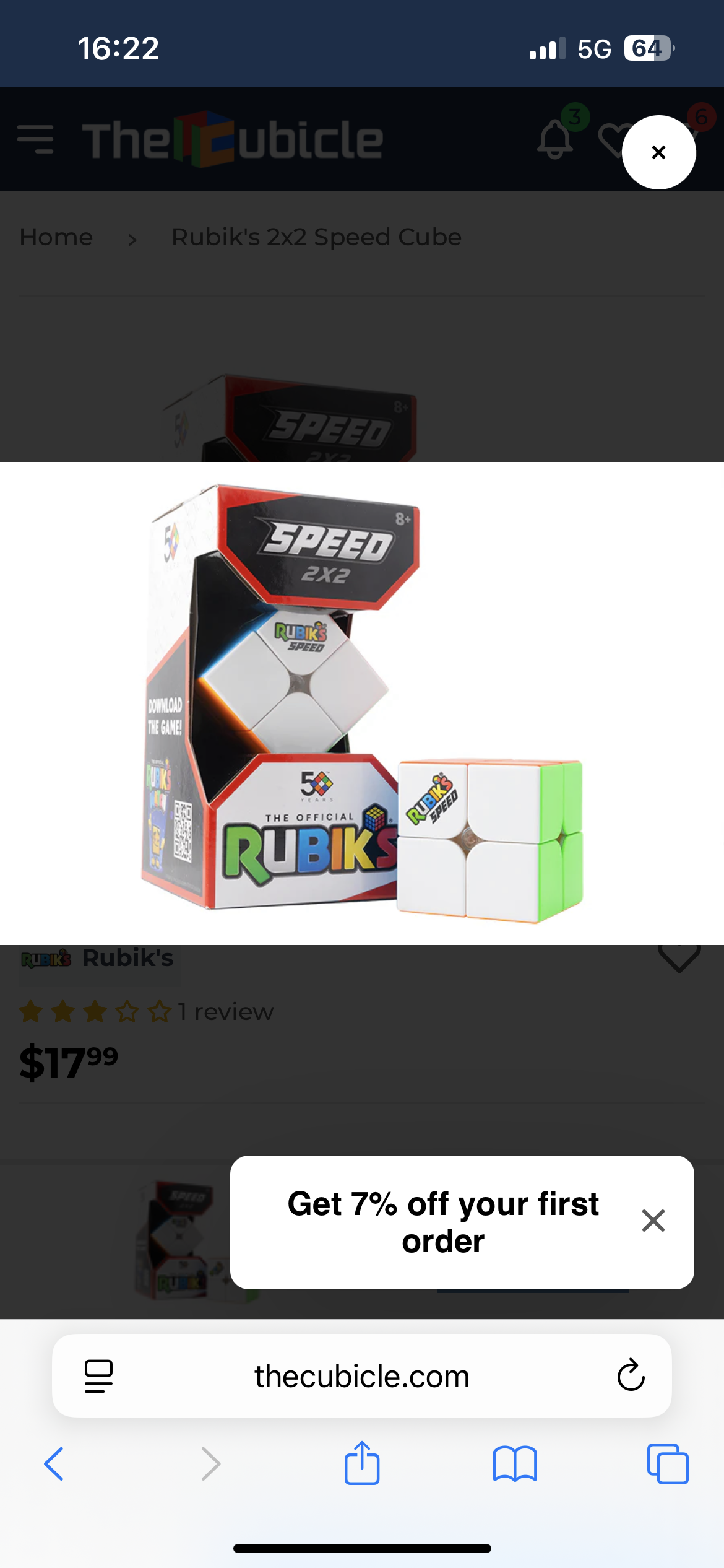 Rubiks speed 2x2